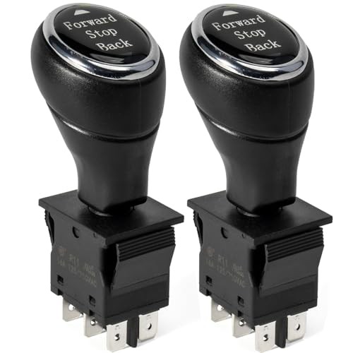 2 Pcs 6V 12volt 24V Compatible with Power Wheels Forward Stop Back Shift