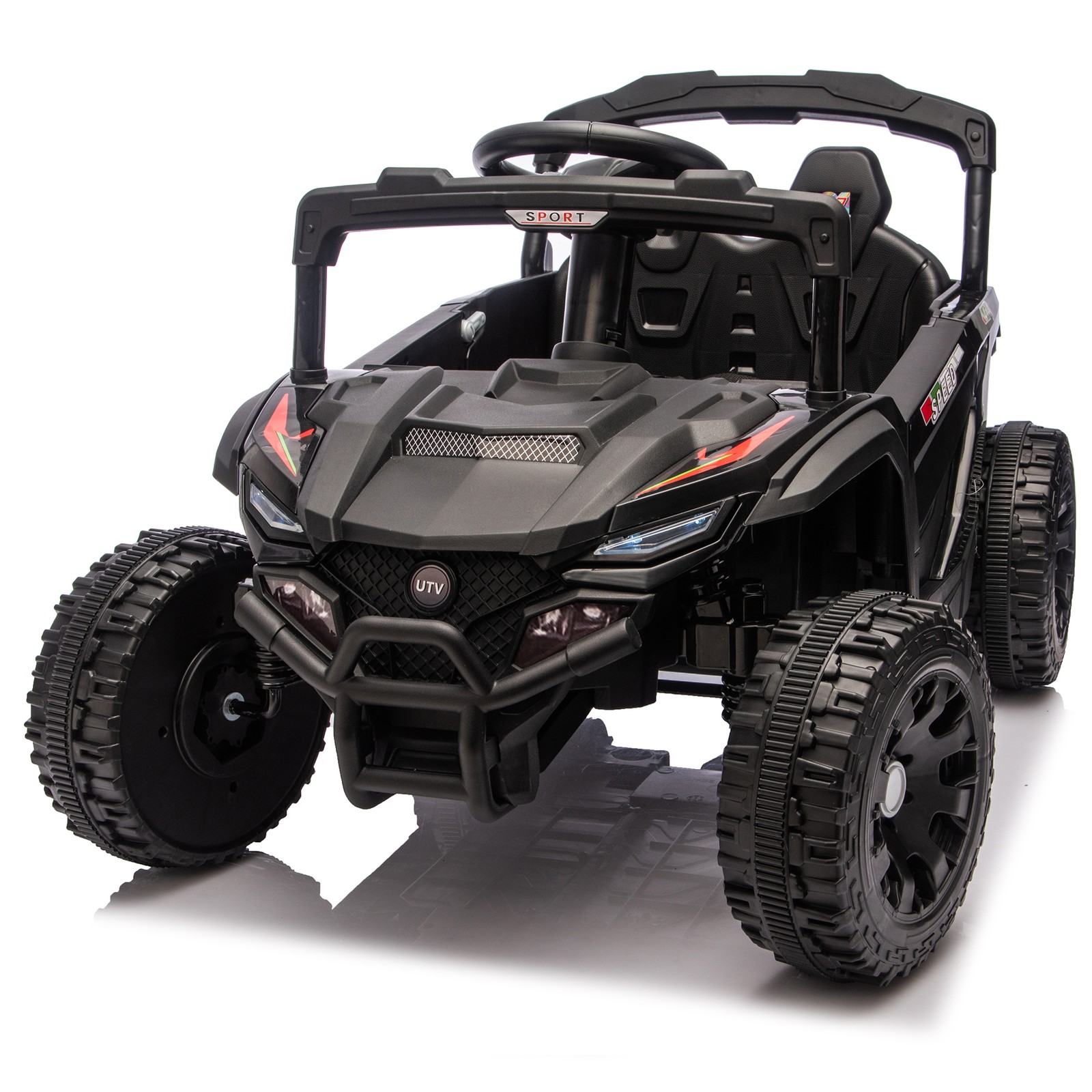 24V Kids Ride on UTV Electric Off-Road Car Speed 1.86-3.11mph w/Remote Control