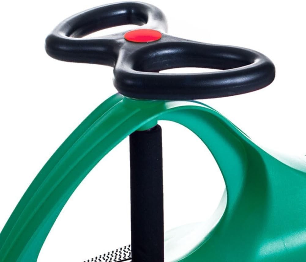 Durable Green Wiggle Car for Kids – Fun Outdoor Toy with No Batteries Needed!