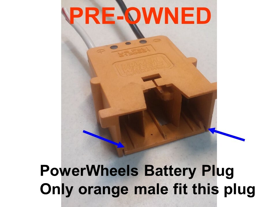 Pre-Owned Power Wheels Female 12v Connector Plug – Battery Side