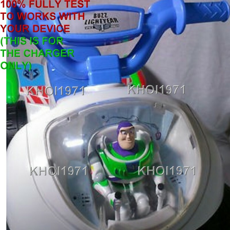 WALL charger AC adapter FOR Disney Pixar Buzz Lightyear Toy story 3 ride on 6V