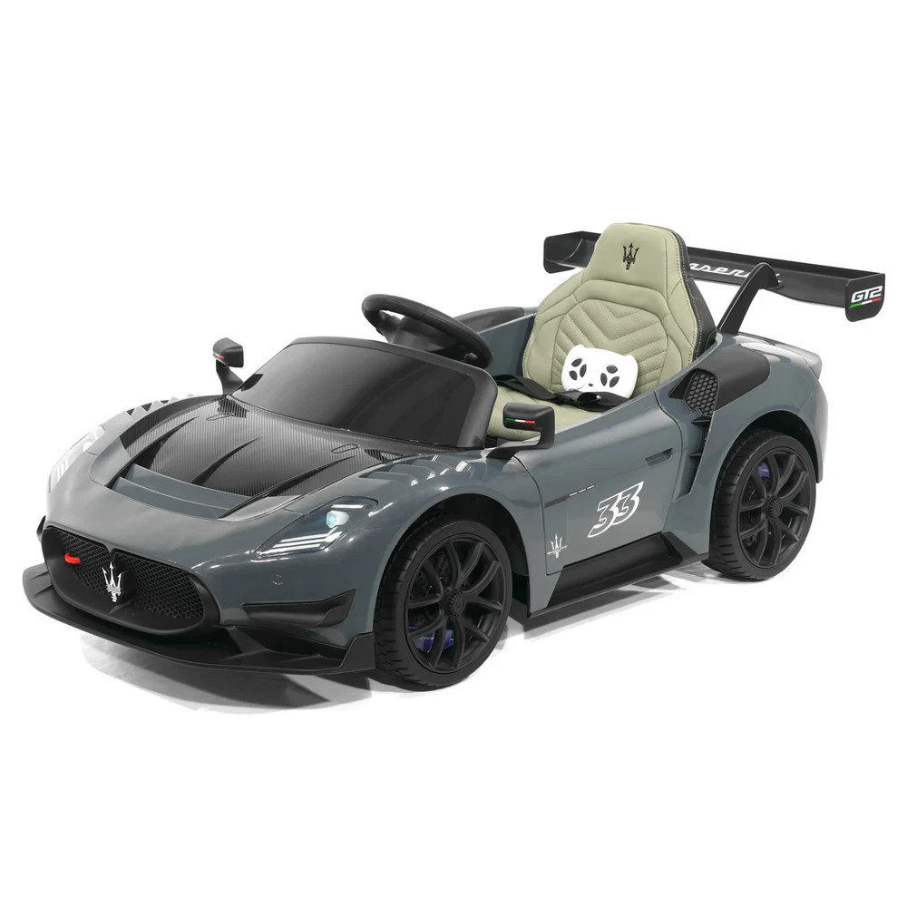 24V Maserati GT2 Kids Ride On Electric Car EVA Foam Rubber Tires Lights Music+RC