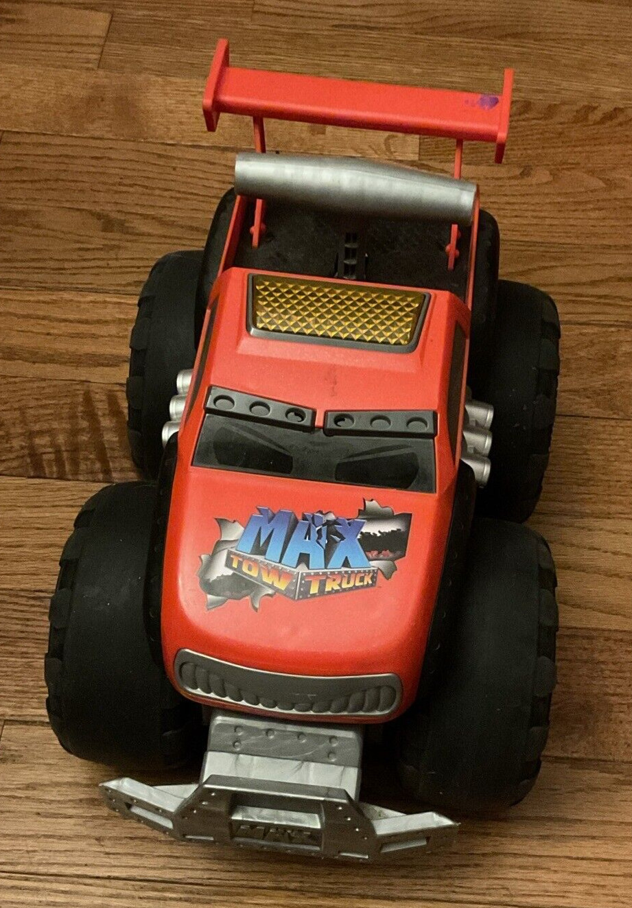 MAX Tow Truck 200lbs Red Electronic Talking Jakks Pacific 2014 TOW DOESN’T WORK
