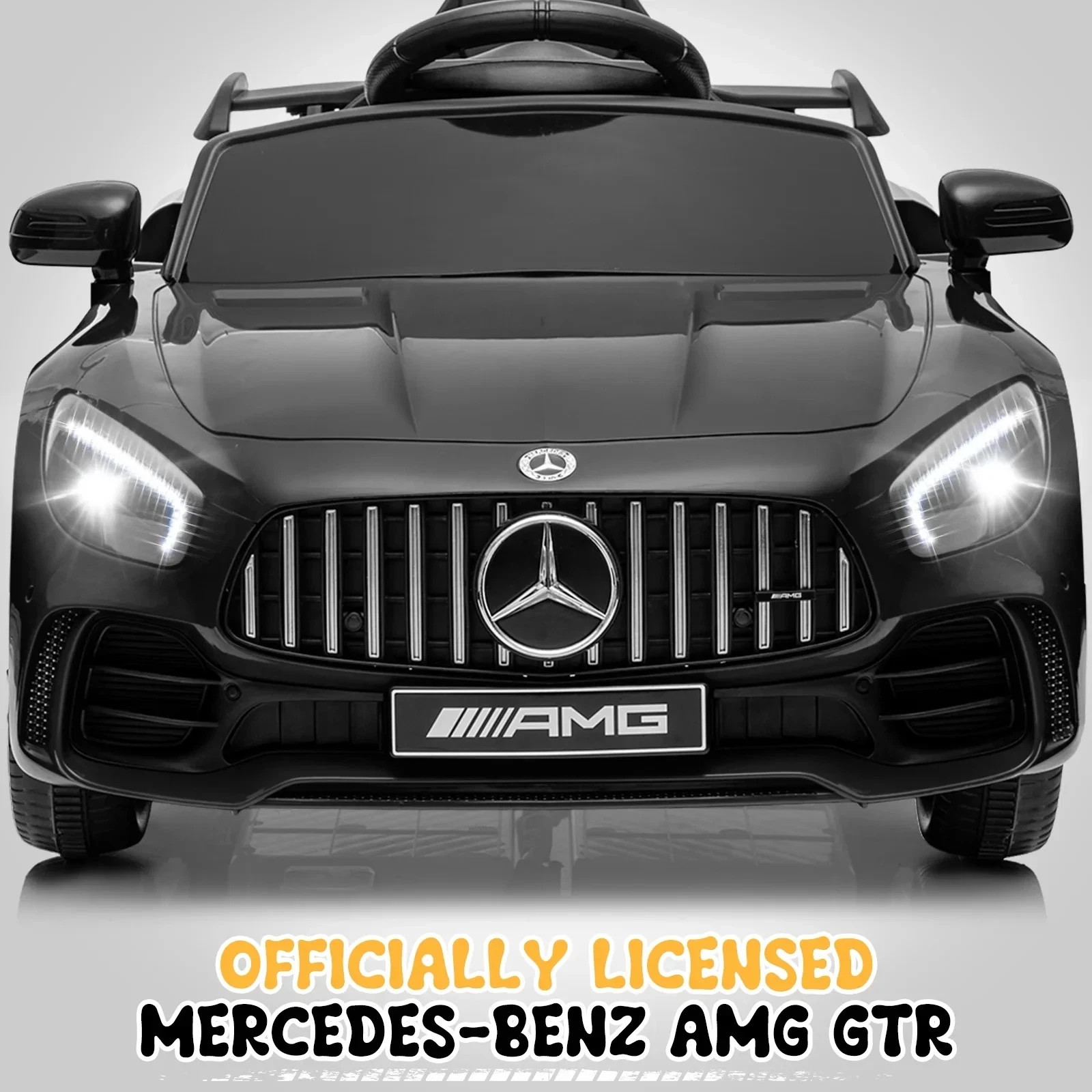 Mercedes-Benz AMG Licensed 12V Kids Ride on Car w/ Remote Bluetooth Enabled