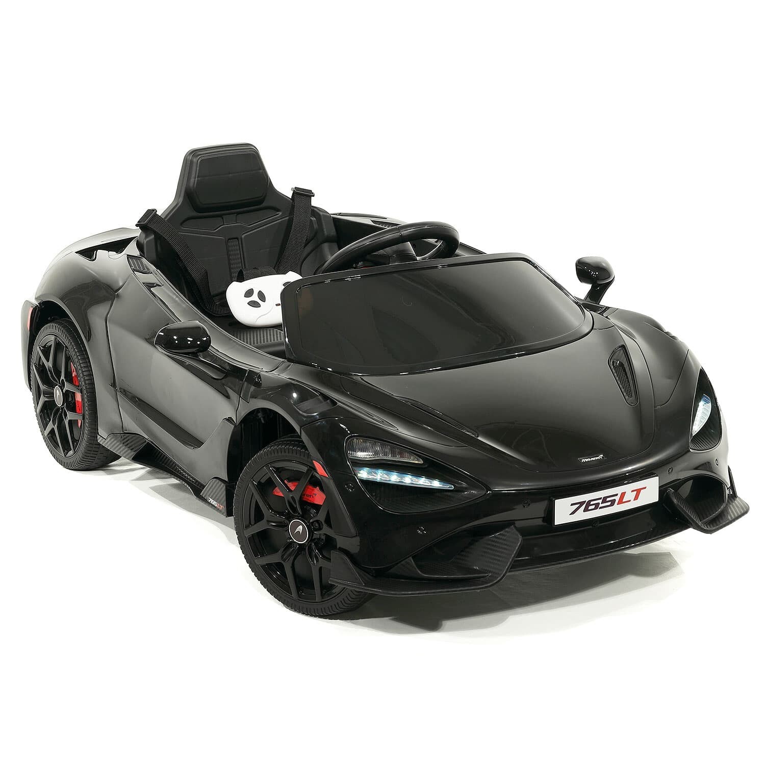 Licensed McLaren 765LT KIDS Ride On Sports Car 12V Rubber Tires Lights Music+ RC