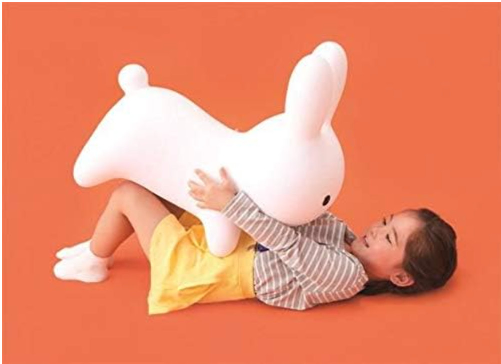 Miffy Bruna Bonbon (White) Ride-on toy Free Fedex delivery from japan