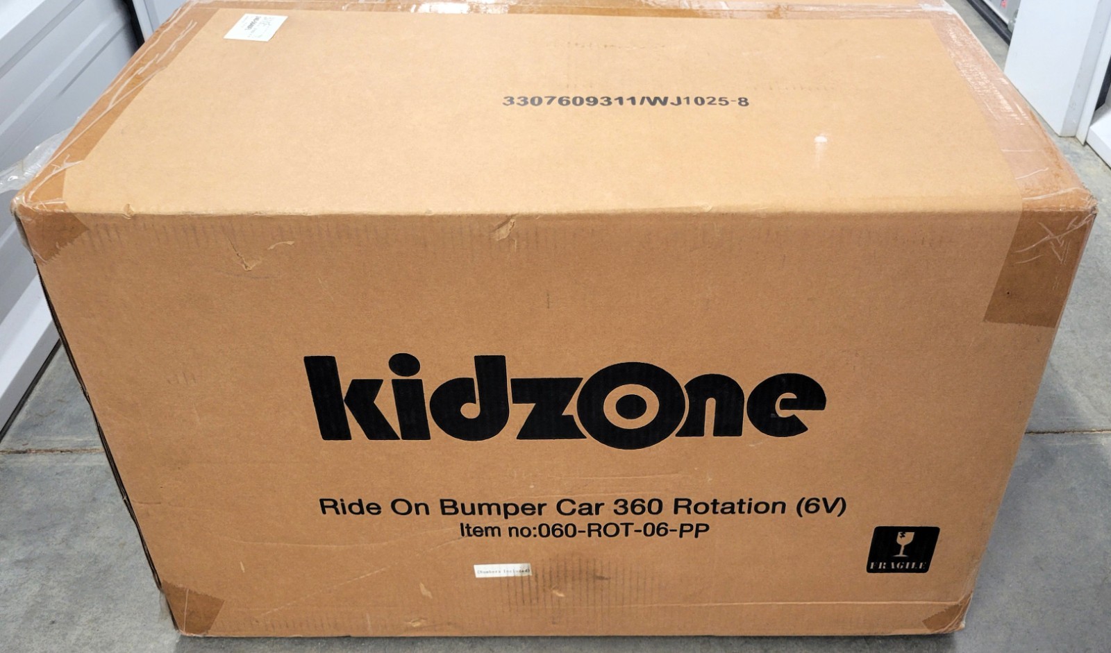 Kidzone Ride On Bumper Car 360 Rotation 6V NEW