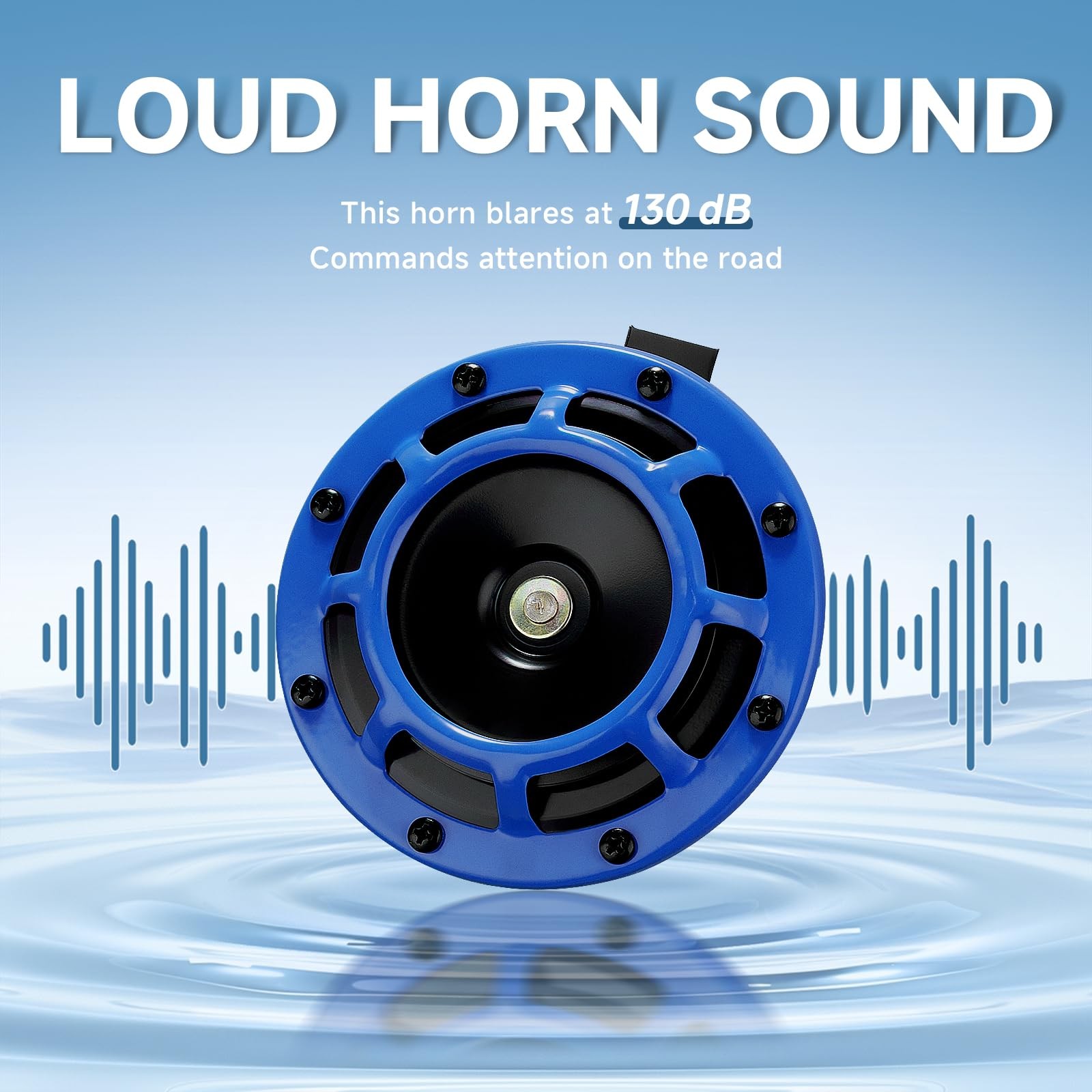 FARBIN Car Horn 12v Super Loud High Tone/Low Tone Twin Horn Kit Electric Horn…