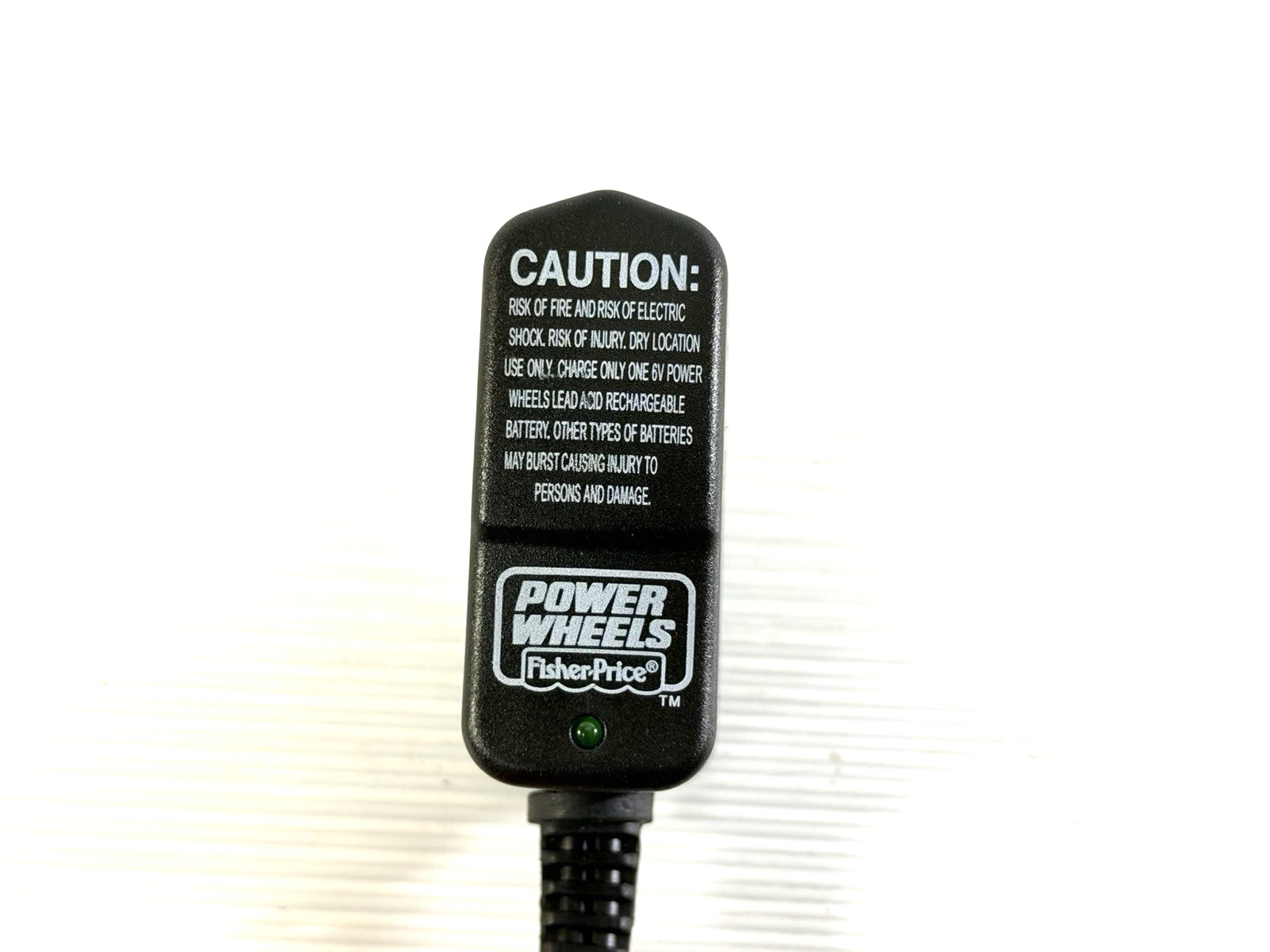 Genuine OEM Fisher Price Power Wheels 00801-2042 Class 2 Battery Charger Cable
