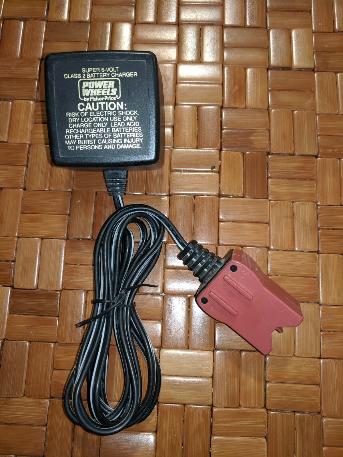Genuine Fisher Price 00801-0974 Power Wheels BC-120-61200 Battery Charger Super