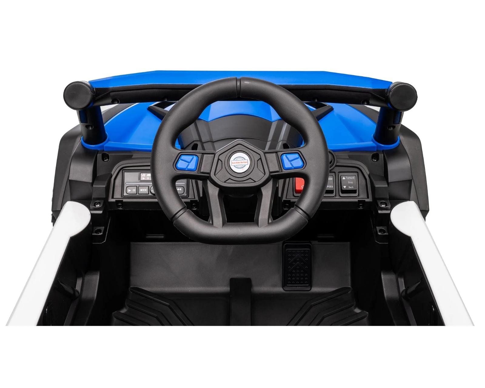 Kids 12V UTV Ride-On Toy Car Remote Controlled LED Lights Sounds 1 Seater Age 3-