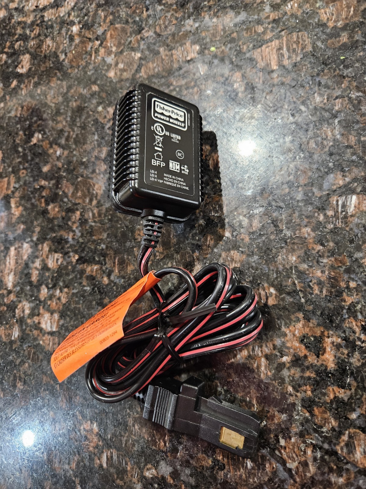 OEM Power Wheels Grey 12V Grey Battery Charger 00801-1480 00801-1778 00801-2101