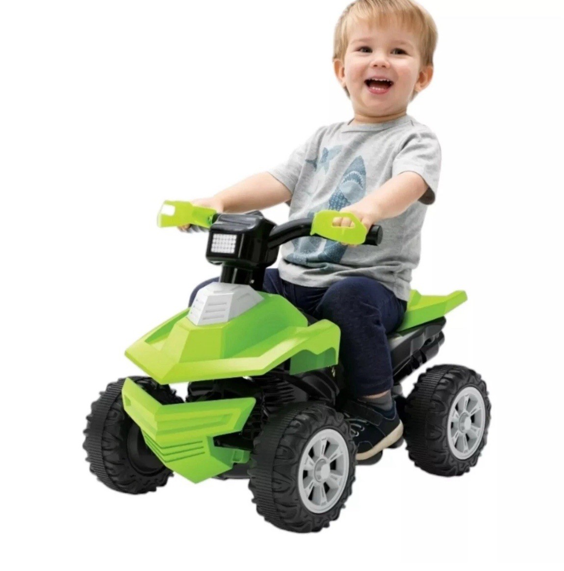 Kalee Green Quad ATV 6 Volt Battery Powered Ride-on (Ages 2-5/Max 55 lb)