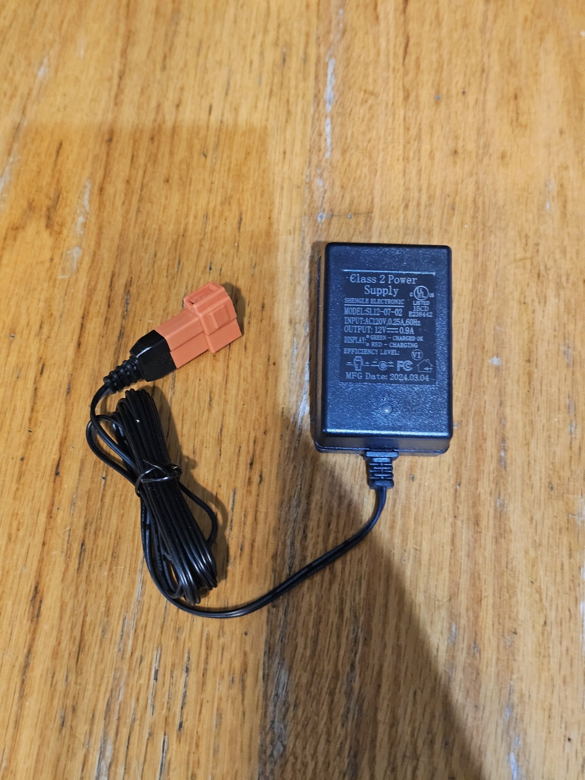 12v Child Ride-ons Toys Charger SL12-07-02 12v0.9a Kids Electric Cars Universal
