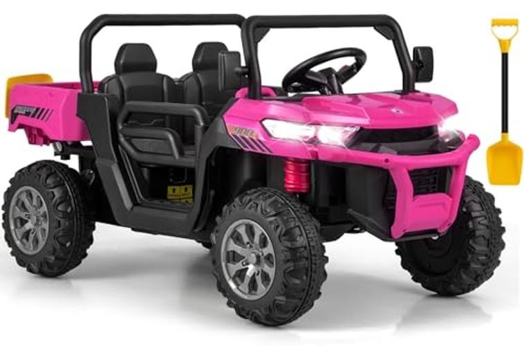 Rose UTV Ride-On Car with 2 Seats – 12V Electric Vehicle – Off-Road