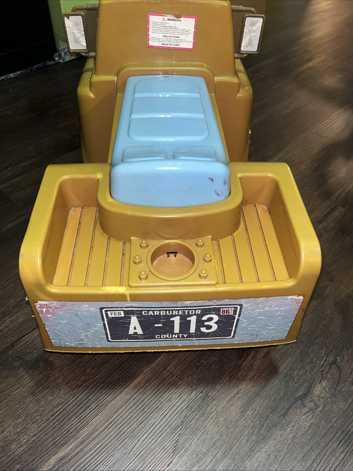 Disney Pixar Cars Tow Mater 6V Battery Powered Ride On Read Description