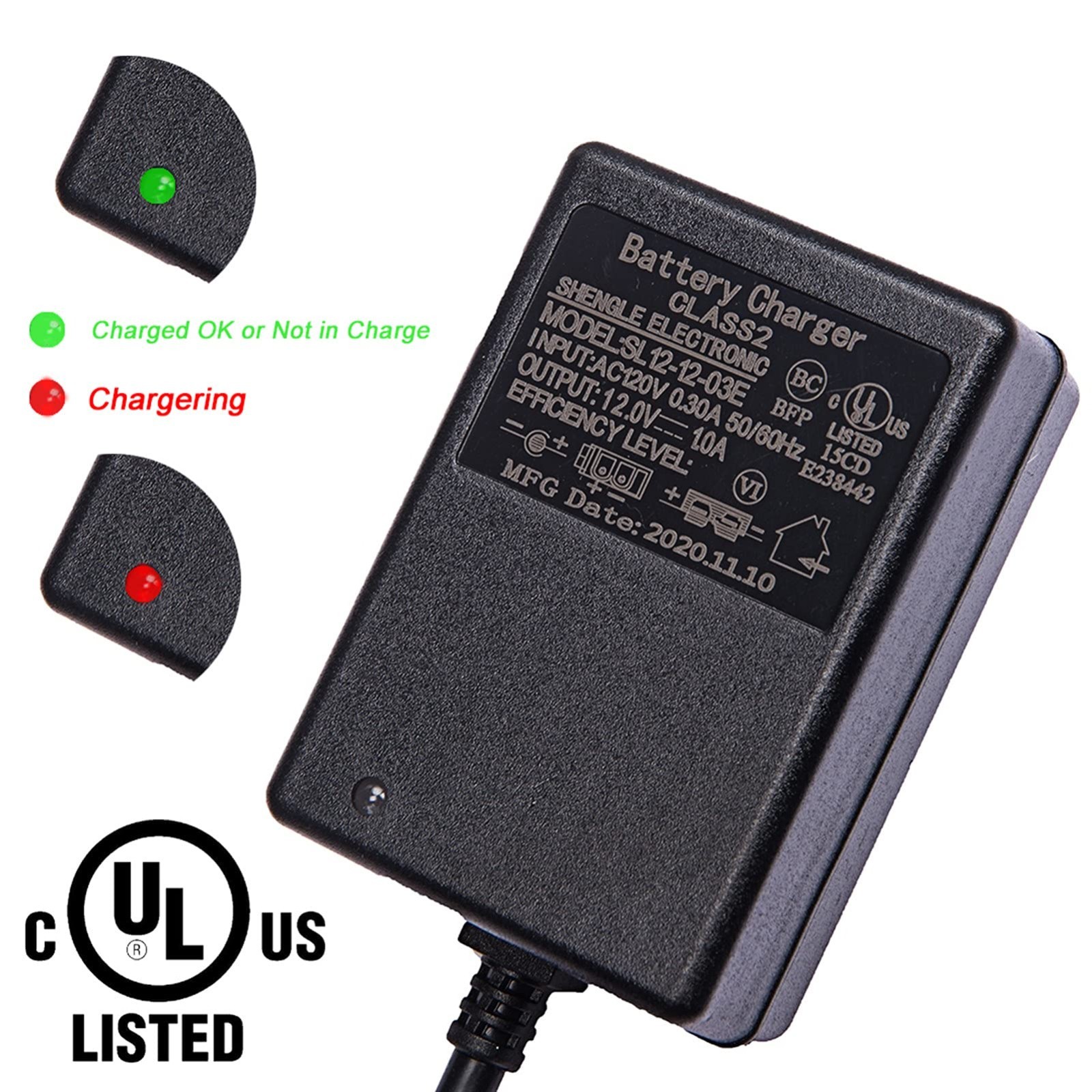 12V Kids Ride-On Car Charger | Battery Power Supply for Electric Toy Cars
