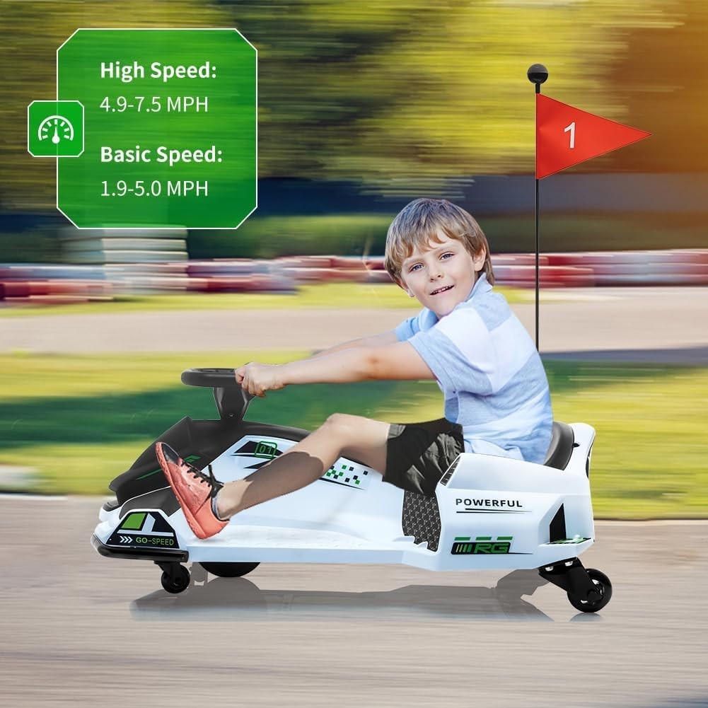 24V Electric Drift Car for Kids – Powerful RC Racing, Ages 8+, Perfect Gift