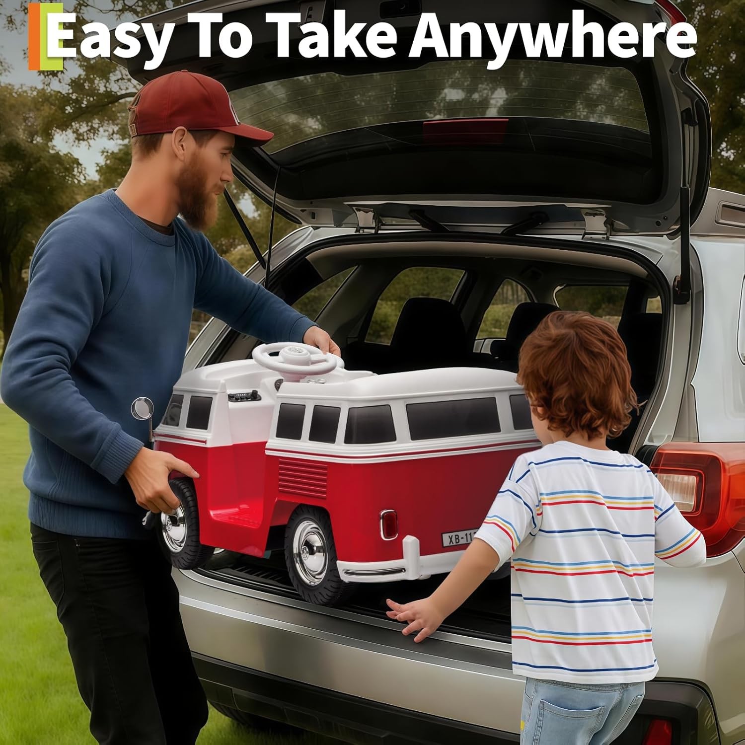 6V Ride on Toys for Kids Licensed Volkswagen Electric Car