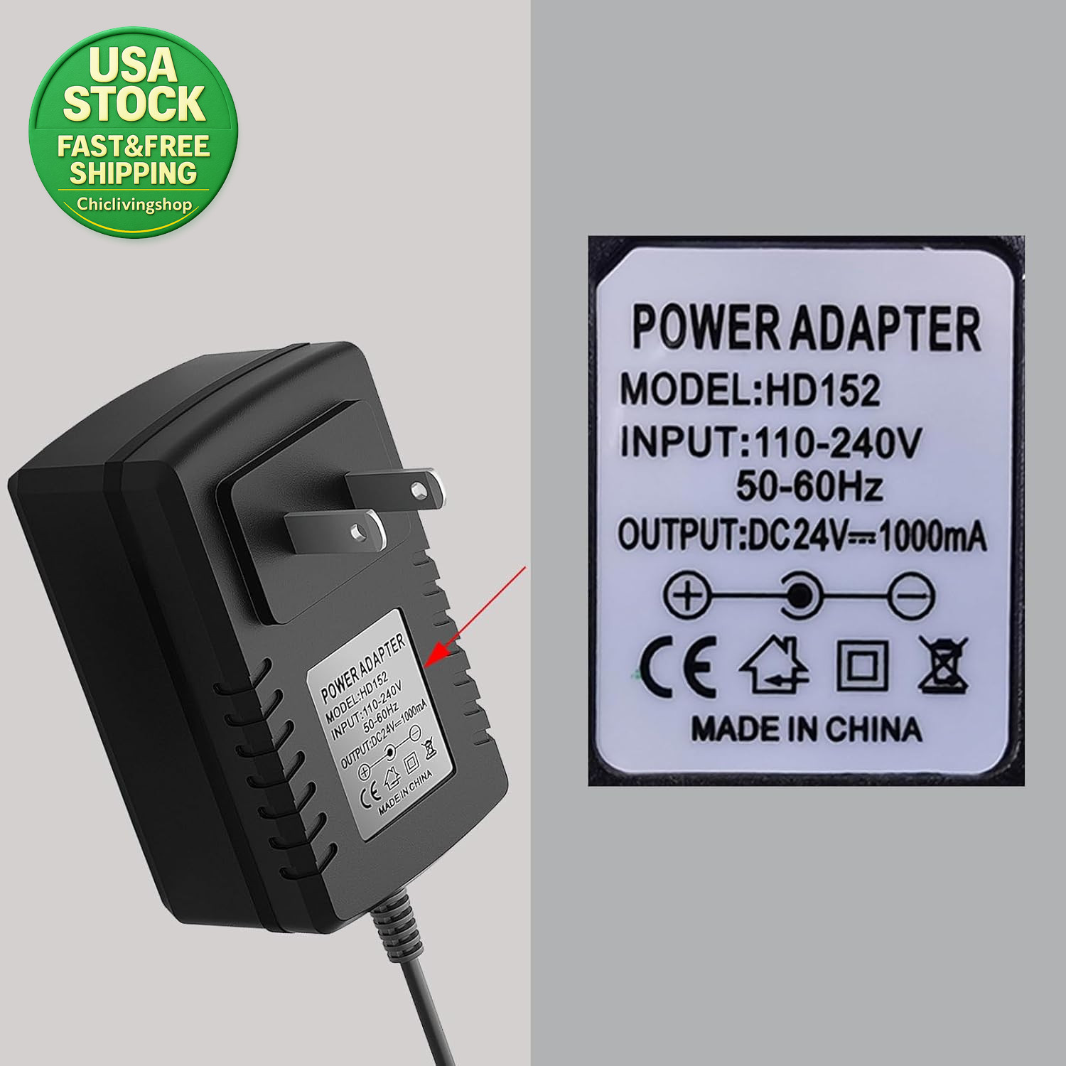 24V Battery Charger for Kids Ride on Cars Suvs Atvs Kid Trax Dynacraft Jeep