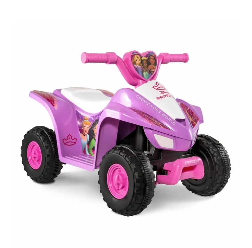 Disney Princess ATV, 6V Battery Powered Ride on, ages 18M to 36M NEW