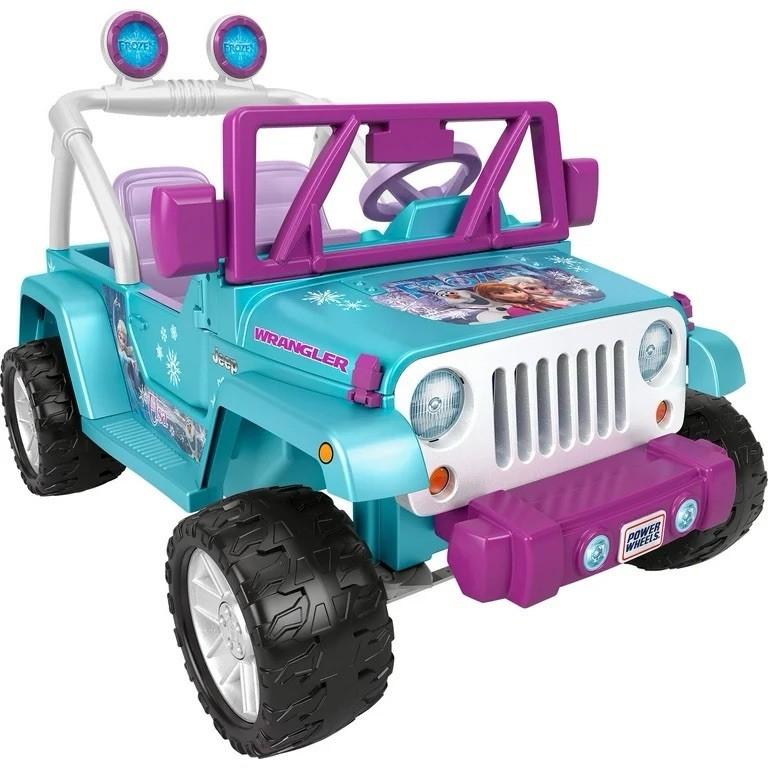 Power Wheels Disney Frozen Jeep Wrangler