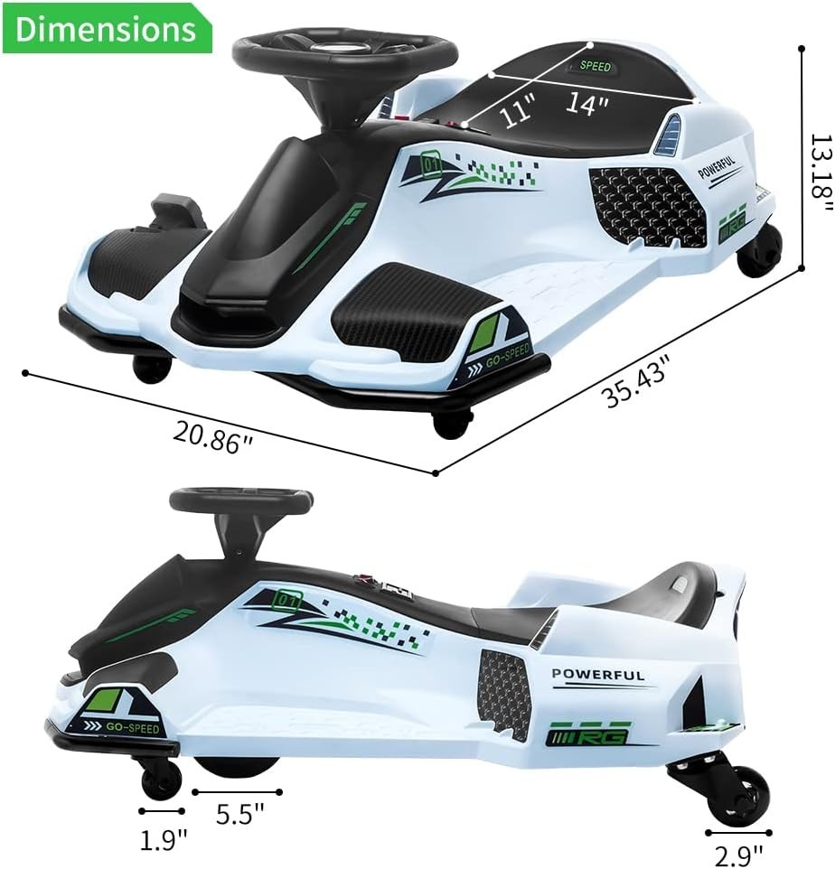 24V Electric Drift Car for Kids – Powerful RC Racing, Ages 8+, Perfect Gift