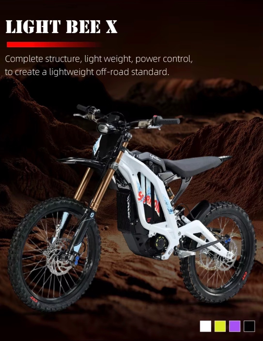 Sur-Ron Light Bee X Electric Bike Full Size