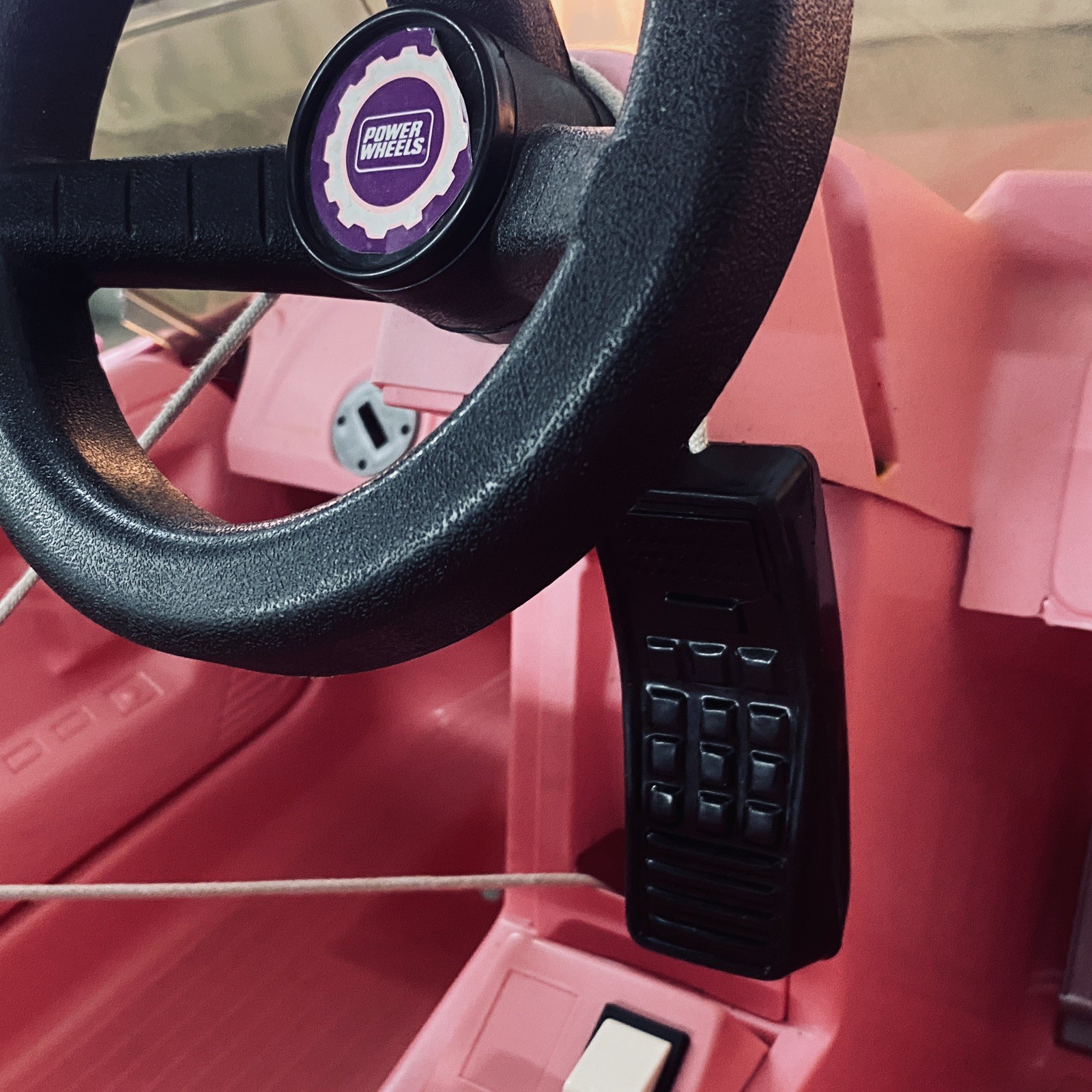 1990 Power Wheels Barbie Pink Corvette *PICKUP ONLY* w/ New Battery