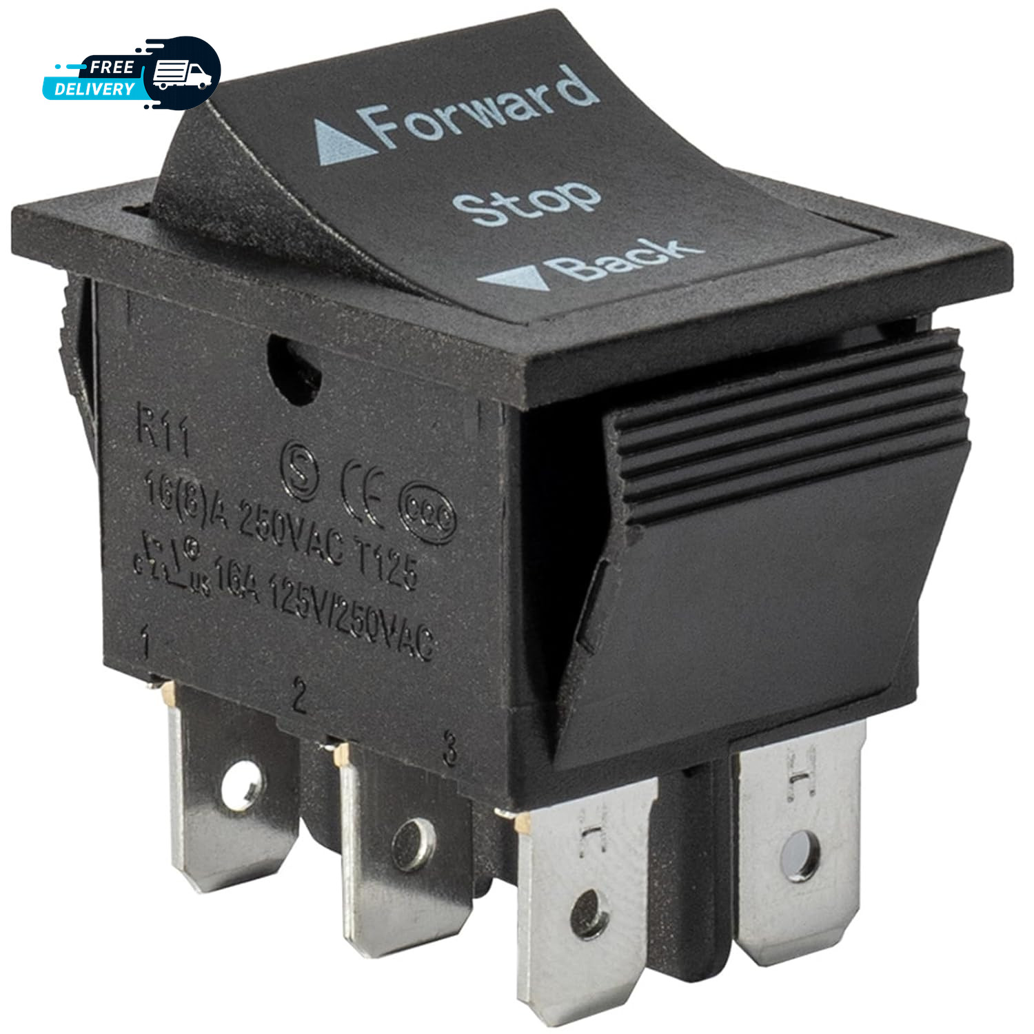 2 Pcs Universal 6V 12V 24V Forward Reverse Switch Compatible with Power Wheels