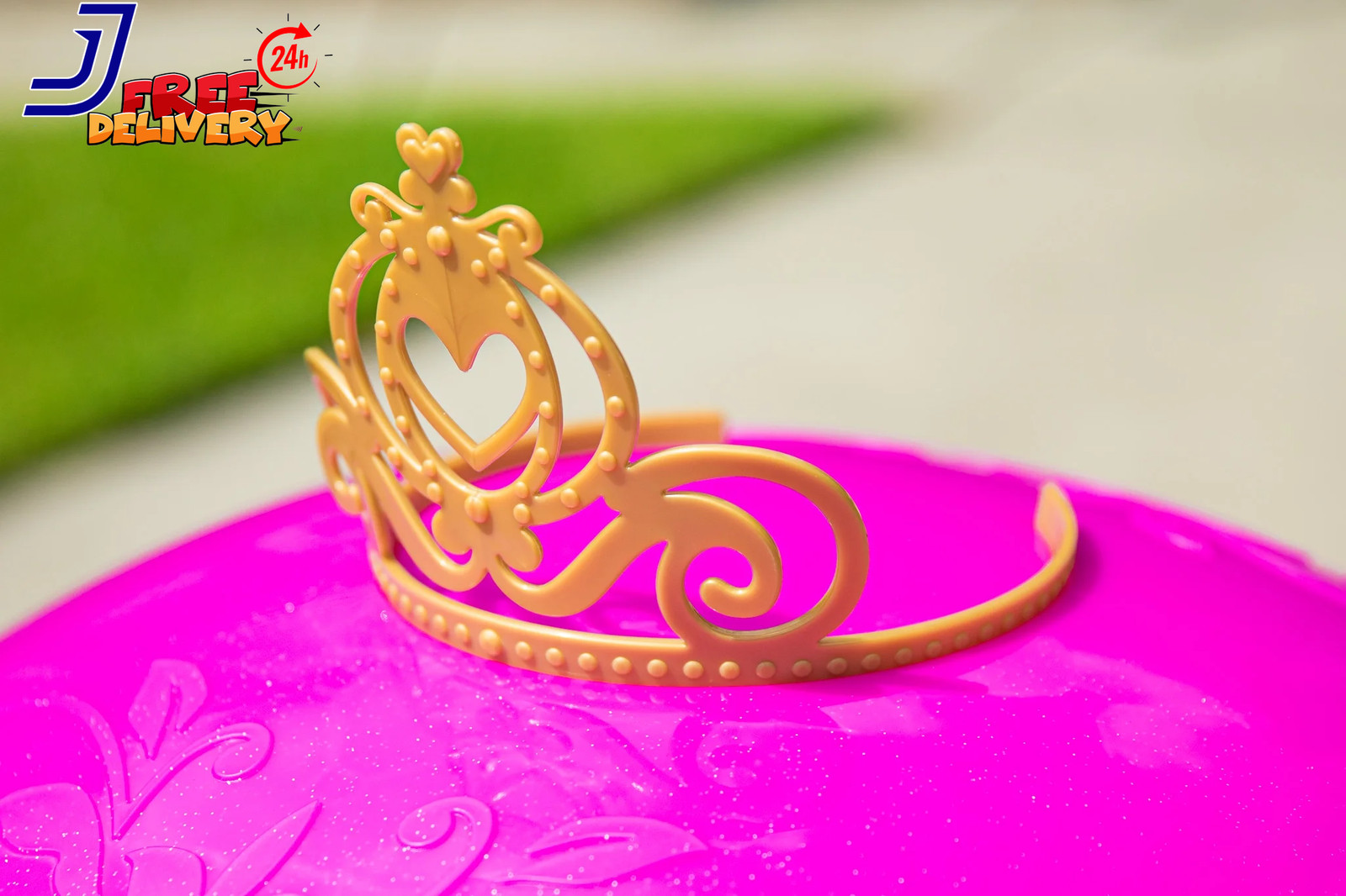 Princess 24V Carriage Ride-On for Kids Pink & Purple Remote FREE SHIPPING