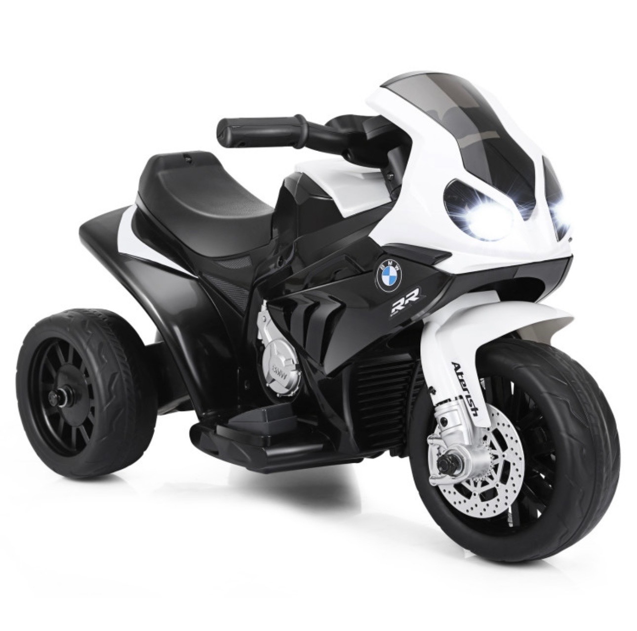 Kids Ride on Motorcycle Licensed BMW 6V 3 Wheels Electric Bike w/ Lights & Music