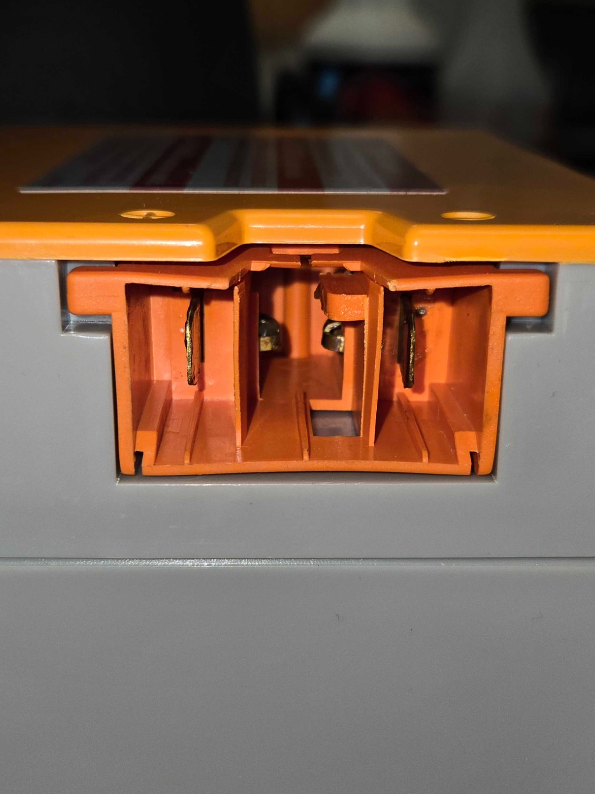 Power Wheels 00801-1776 Gray ORANGE Top 12V Battery Fisher Price 1 Year Warranty