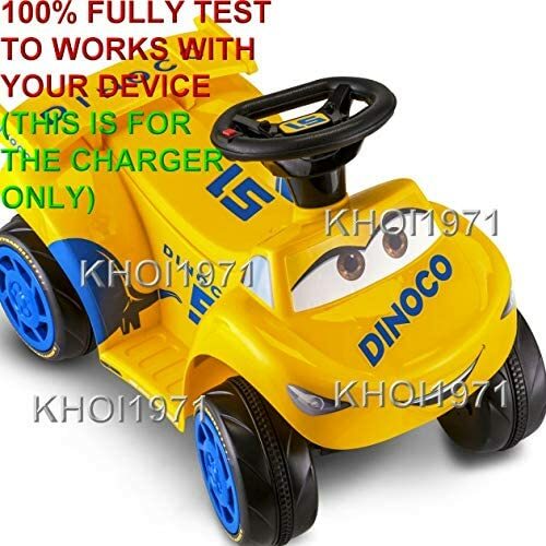 WALL charger AC adapter for KT1269WM KIDTRAX Cars 3 McQueen Quad 95 ride on 6V