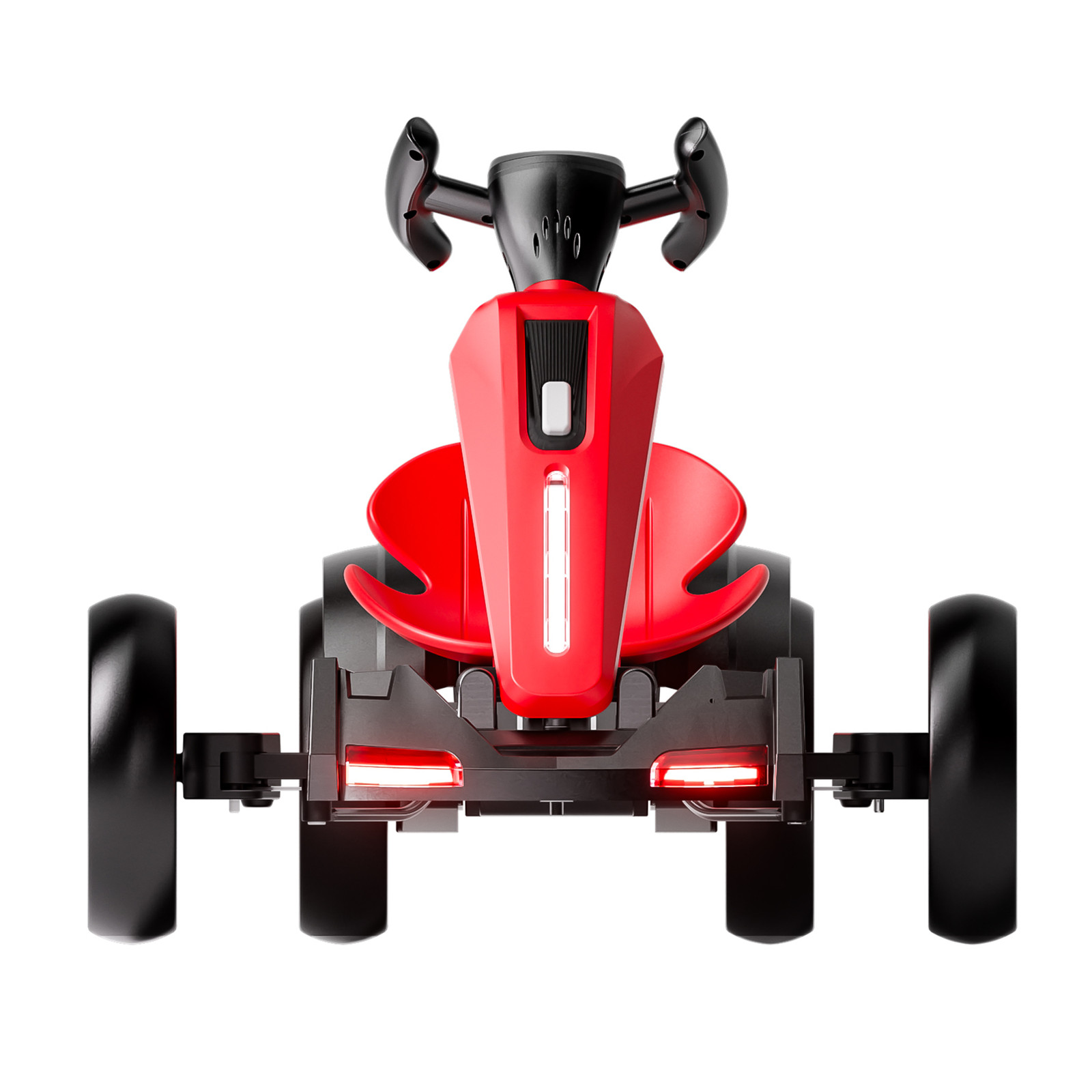 12V Electric Kids Foldable Go Kart Ride On Toy Adjustable Seat EVA Wheels Age3-6