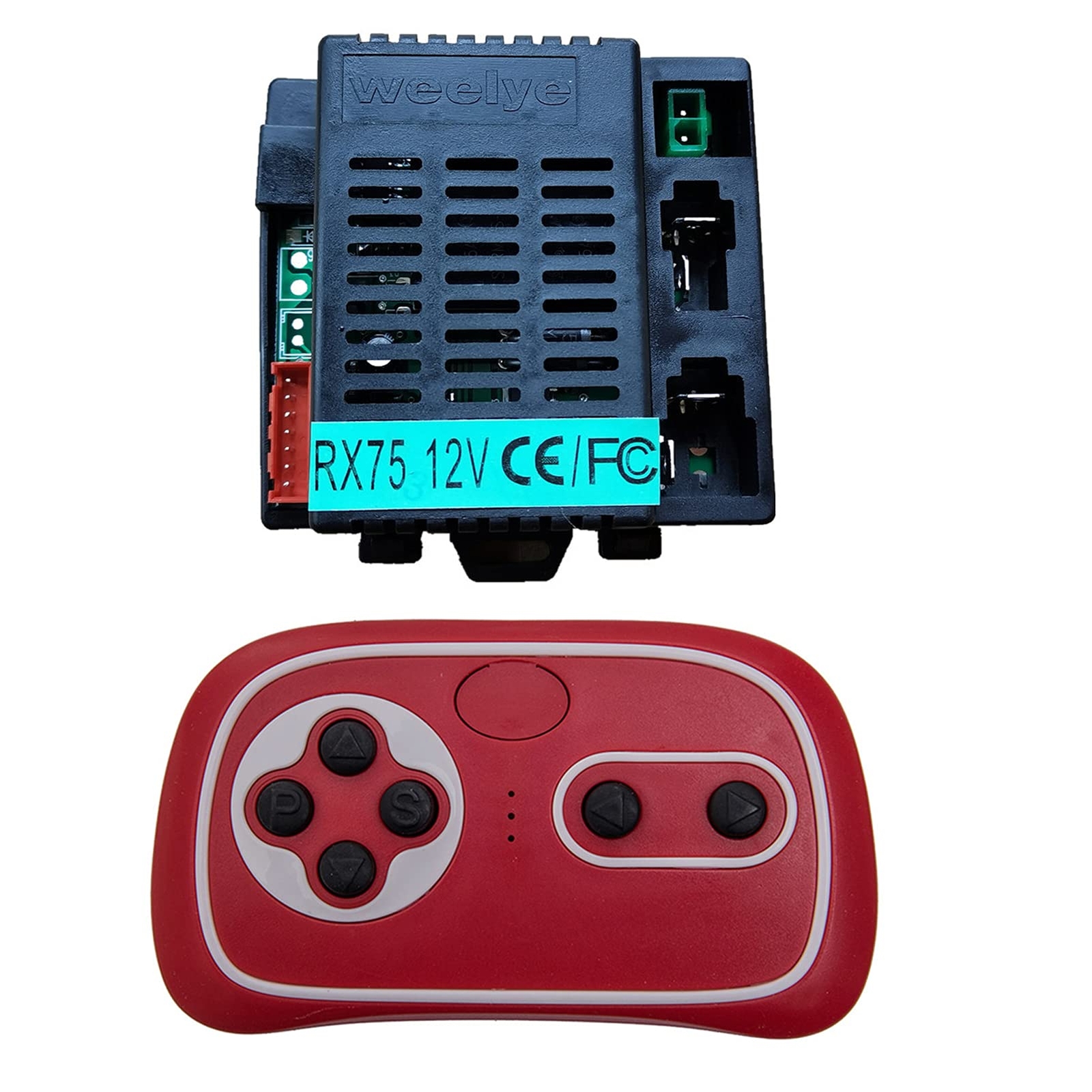 RX75 12V FCC/CE Kids Powered Ride on car 2.4G Bluetooth Remote Control and Re…