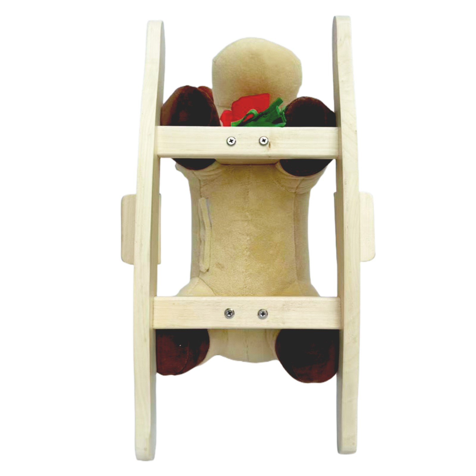 Kids Plush Moose Rocking Ride-On Toy Music Safety Belt 1-3 Years CPC Certified