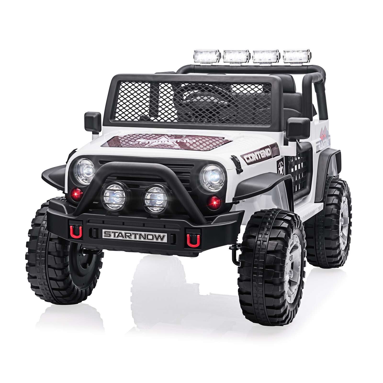 12V Electric Vehicle Truck Kids Ride On Car Jeep 2 Seater W/ Remote Control Toy