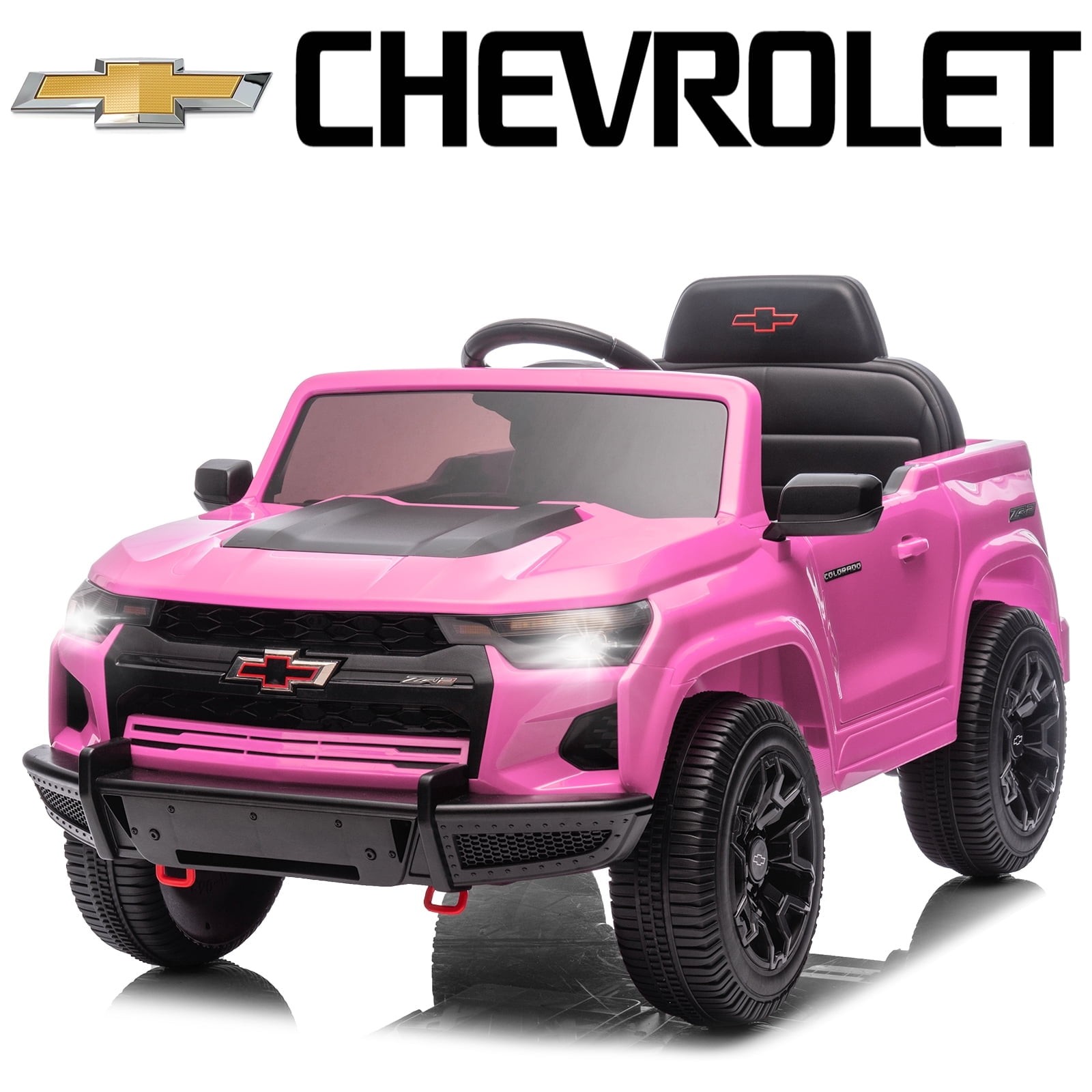 12V Licensed Chevrolet Colorado Electric Ride on Car Toy for Toddler Kid W/ R…