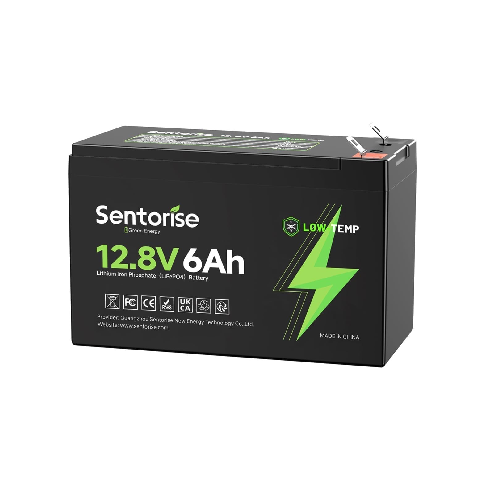 12V 6Ah LiFePO4 Lithium Battery, 3000+ Deep Cycles Batteries for Power Wheel,…