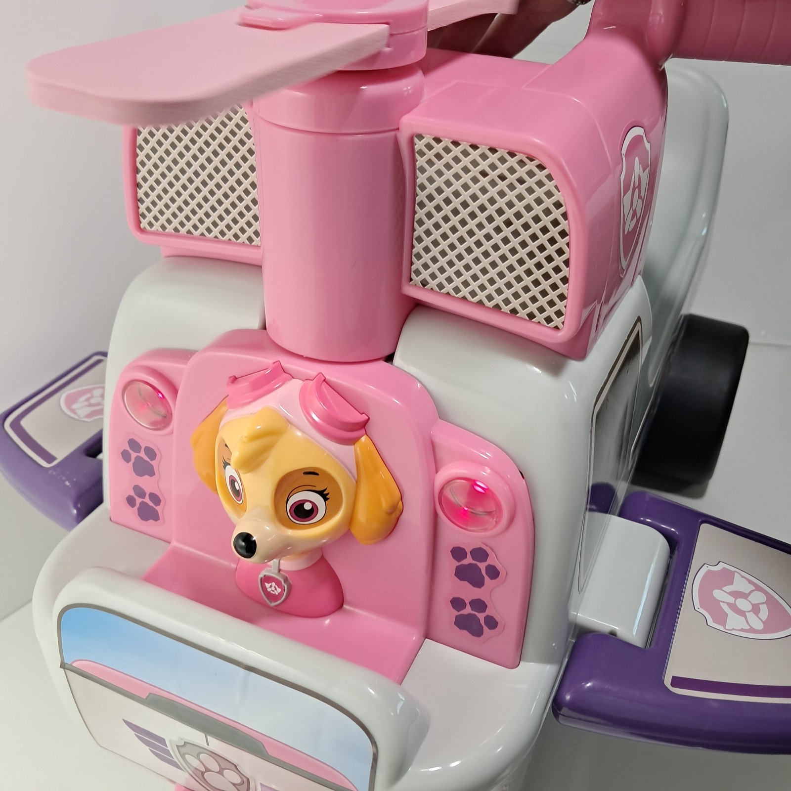 Paw Patrol Skye High Flying Helicopter Ride On Toy Music, Sounds & Lights JAKKS