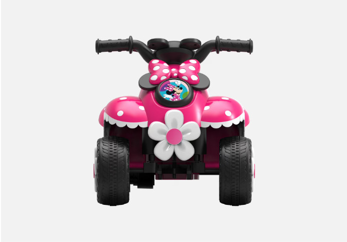 6V Minnie Mouse Quad, Battery Powered Ride-on, Ages 3+