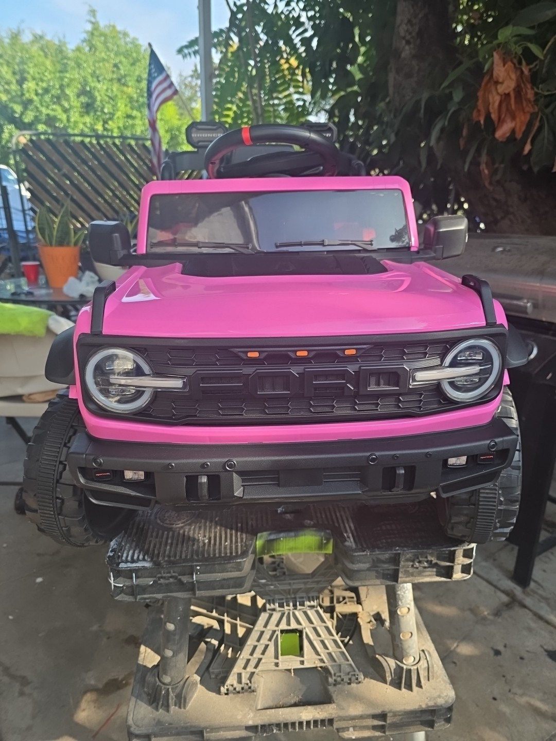 Ford Bronco Raptor 12V Powered Ride on Truck Toys, Kids Electric Car with Remote