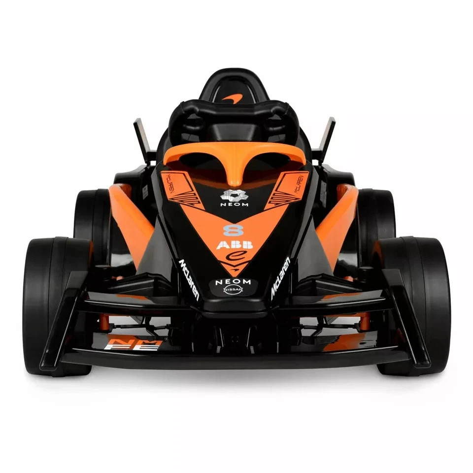 HYPER MCLAREN FORMULA F1 RACE CAR 12V BATTERY-POWERED VEHICLE , ORANGE/BLACK