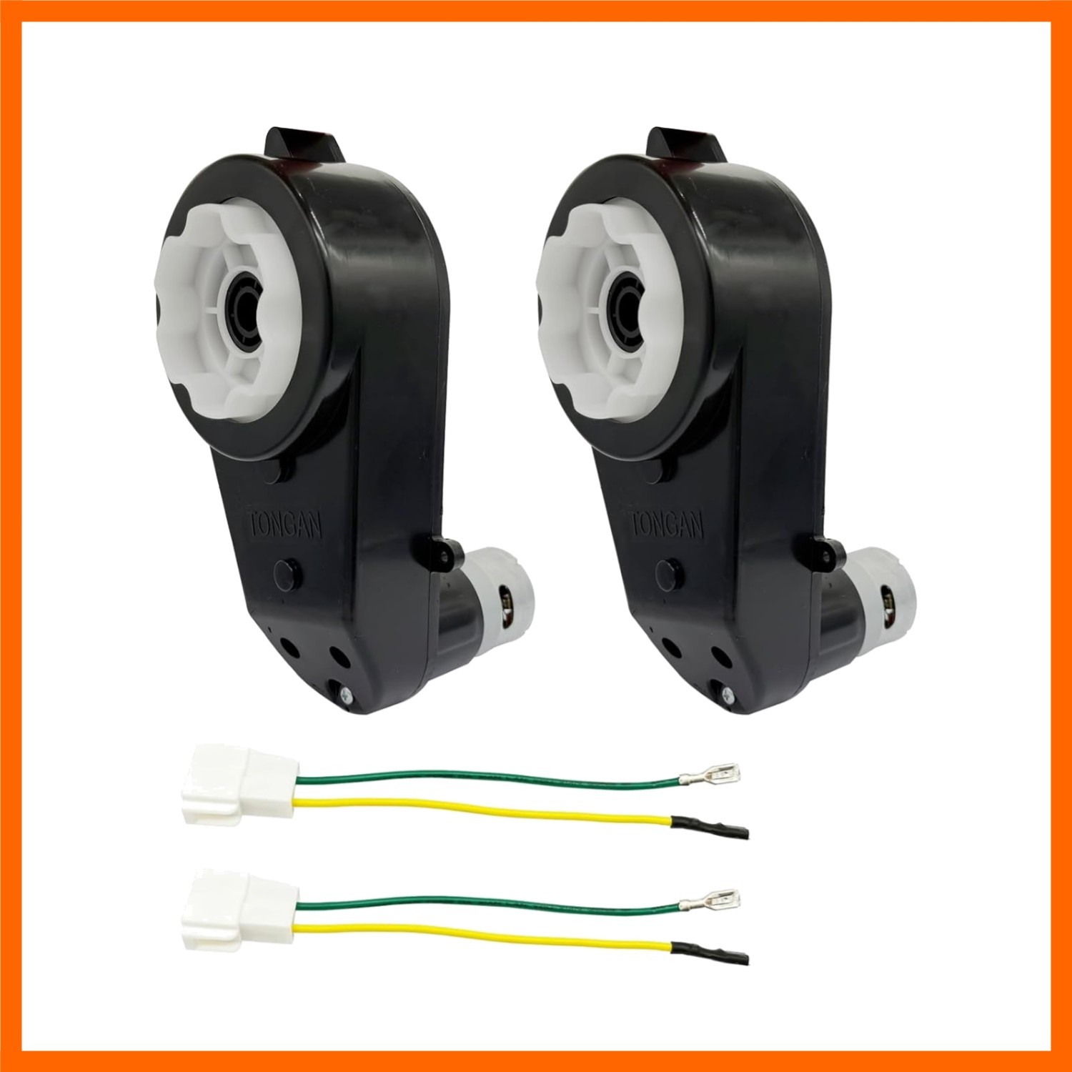 2Pcs Electric Motor Gearbox Powered for Kids Ride On Toys Car,RS550 12V/RS555…