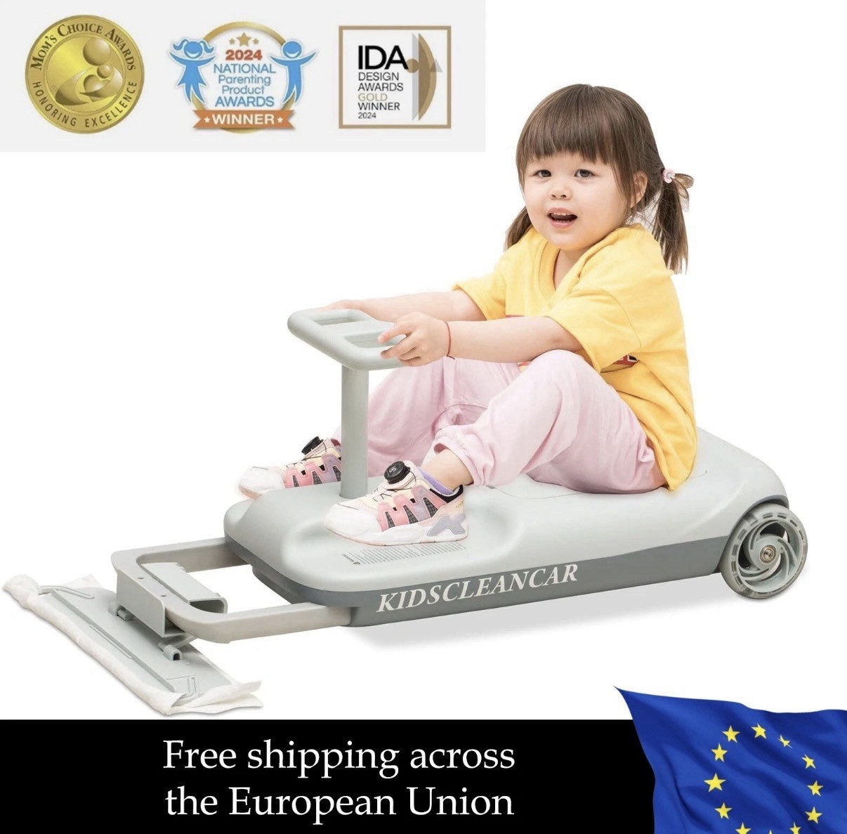 Kids Clean Car – electric cleaning GOKART