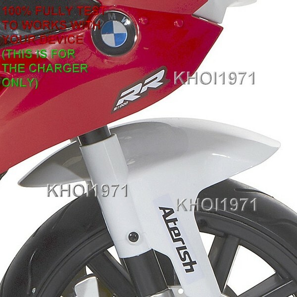 WALL charger AC adapter FOR Dynacraft BMW S1000 RR motorcycle ride on 12V-BATT