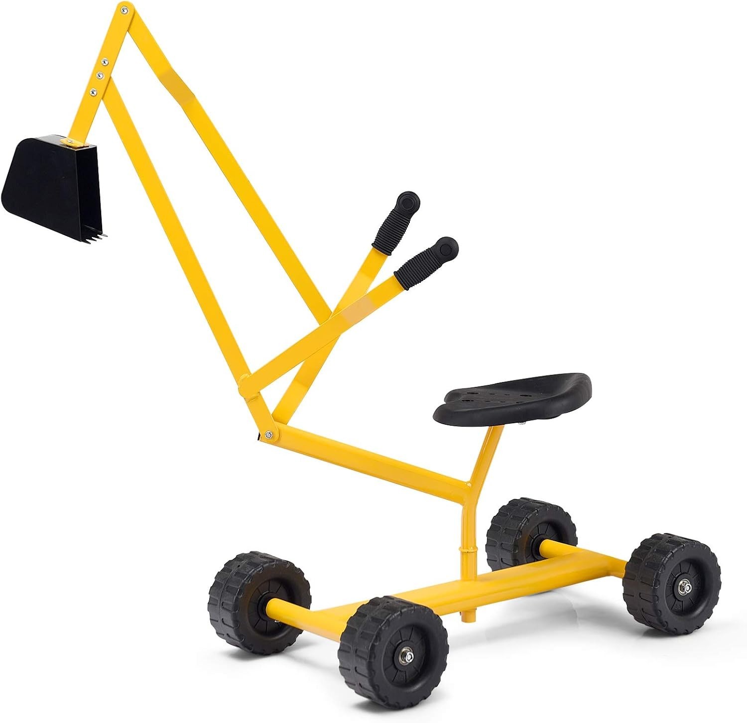 Manual Sand Digger for Kids – 360° Rotating Seat & Weather-Resistant Design