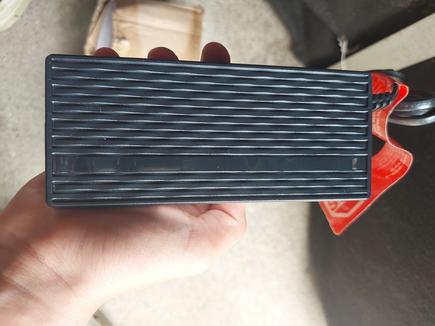 Taxi Garage Charger For Crazy Cart Xl Brand New With A Sticker With It