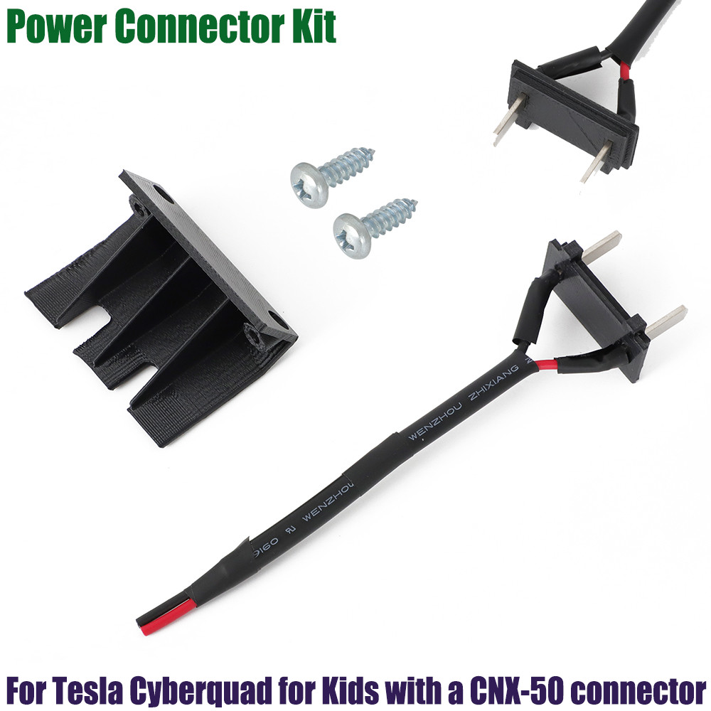 For Tesla Cyberquad for Kids Battery Kit with CX-50 Power Connector Kit